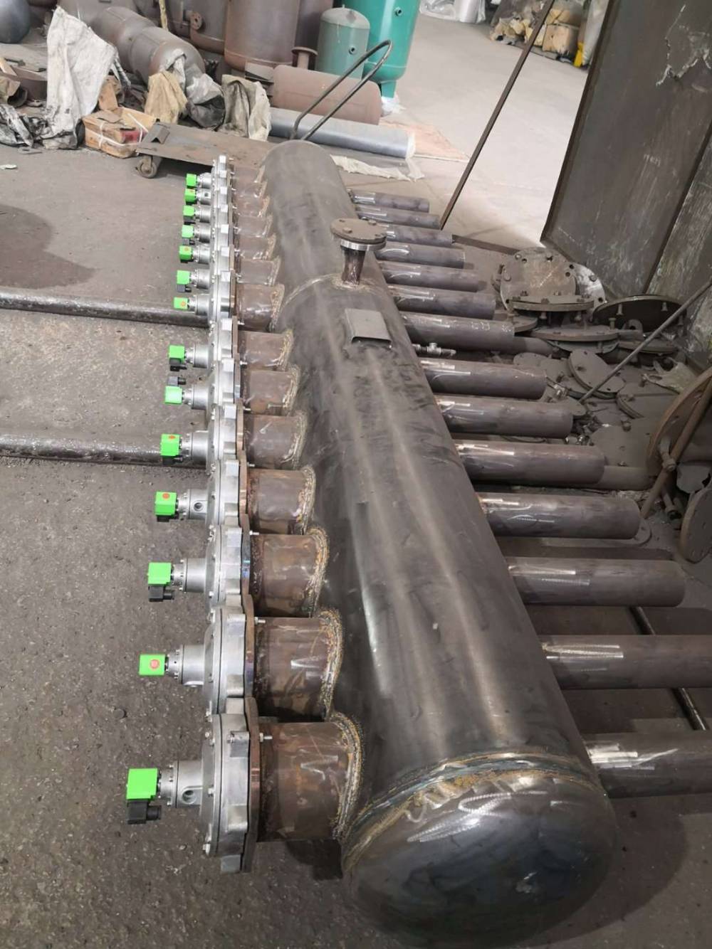 信泰压力容器布袋除尘器气包喷吹系统储气包压力容器厂家制造