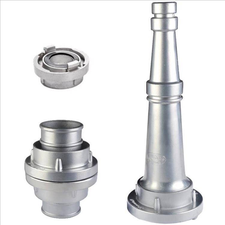 消防水带接口65水枪铝合金50接扣卡式喷枪多功能直流喷雾水枪