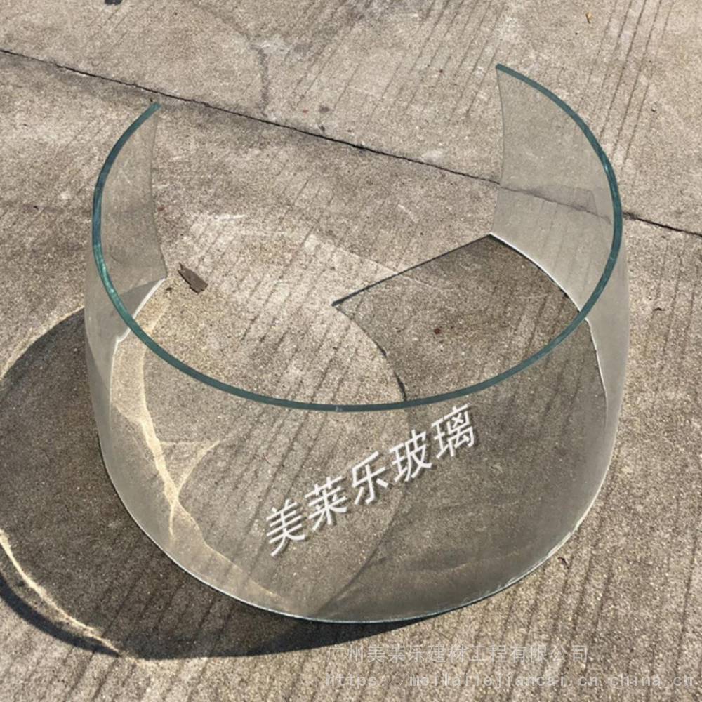 高难度弯钢玻璃超大弧形玻璃热弯玻璃加工定制广州