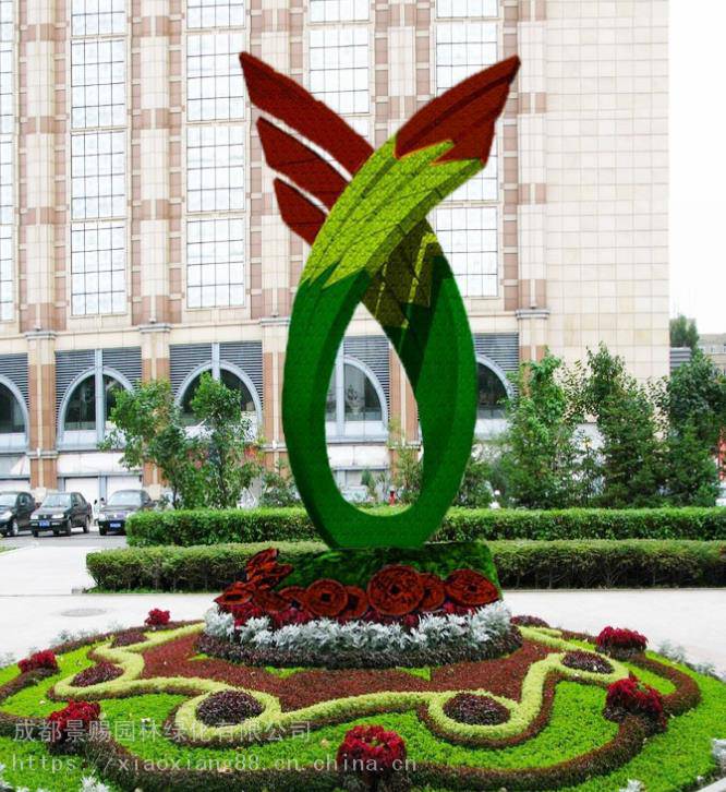 四川攀枝花绿雕摆件 ,展览馆主题绿雕离你较近的真植物绿雕厂