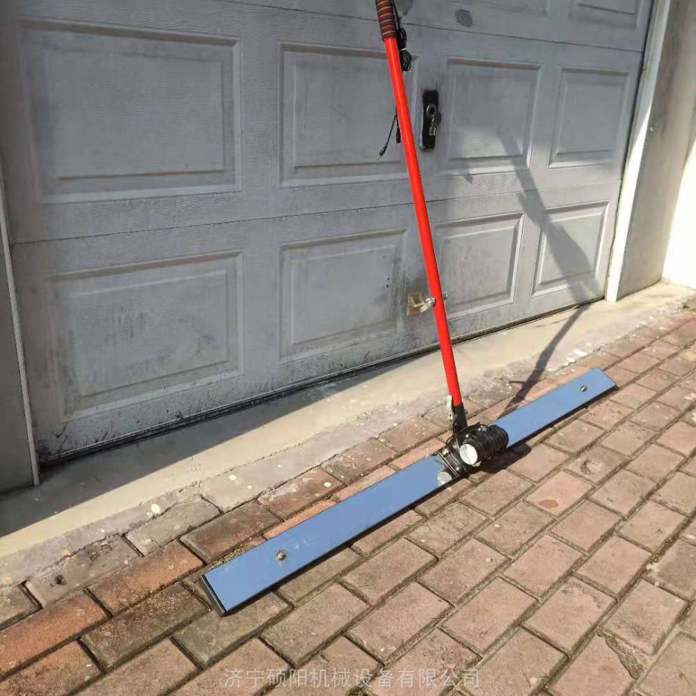 水泥地面电动小刮尺锂电池不锈钢振动尺15米找平尺