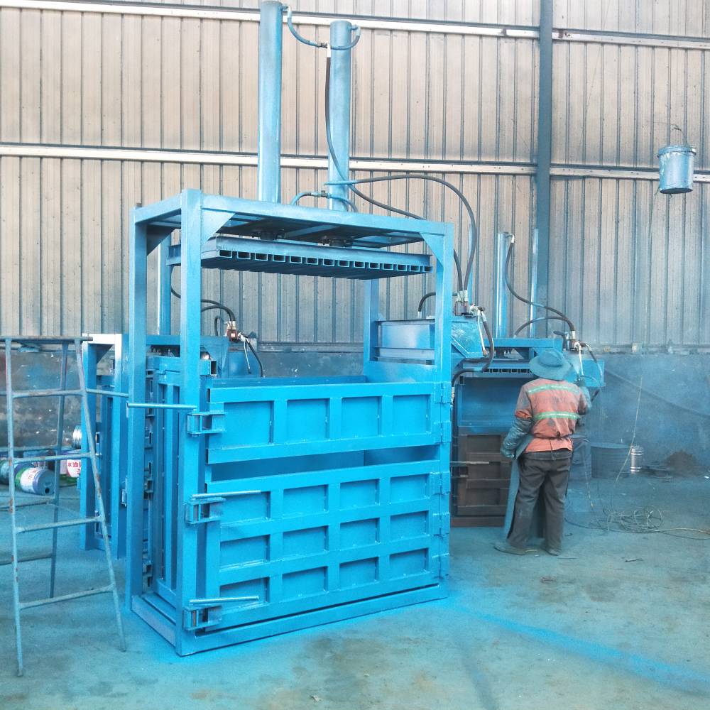 【科宇 编织袋液压压包机 废铝液压打包机 立式废纸打包机】图片