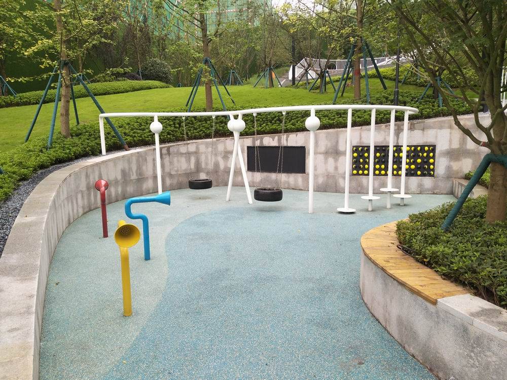 游乐设施配套厂家儿童数字翻转景墙