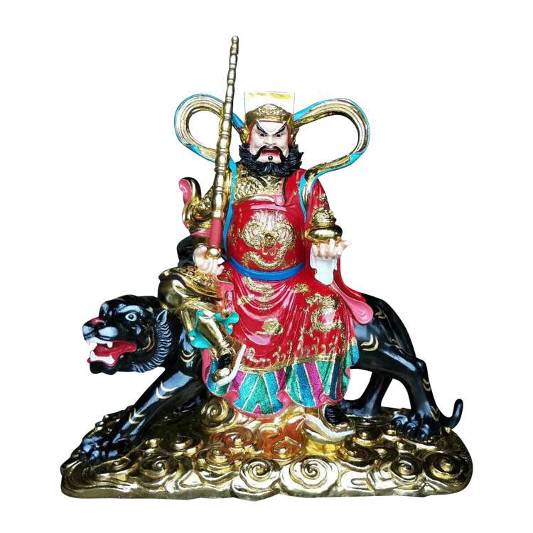 道教四大元帅康元帅神像温元帅树脂塑像彩绘善缘佛像厂