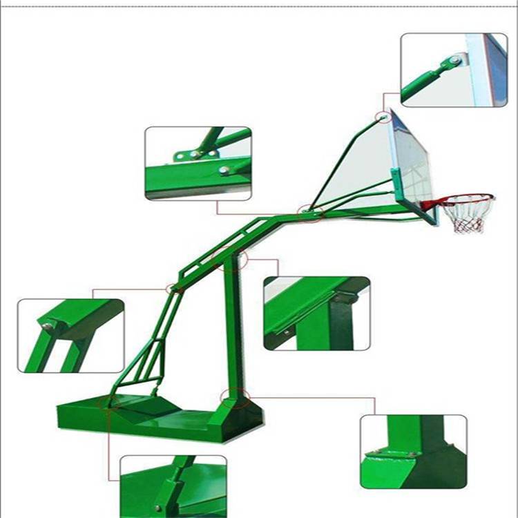 跃羚YL-3012 篮球架 液压升降篮球架子 用料足