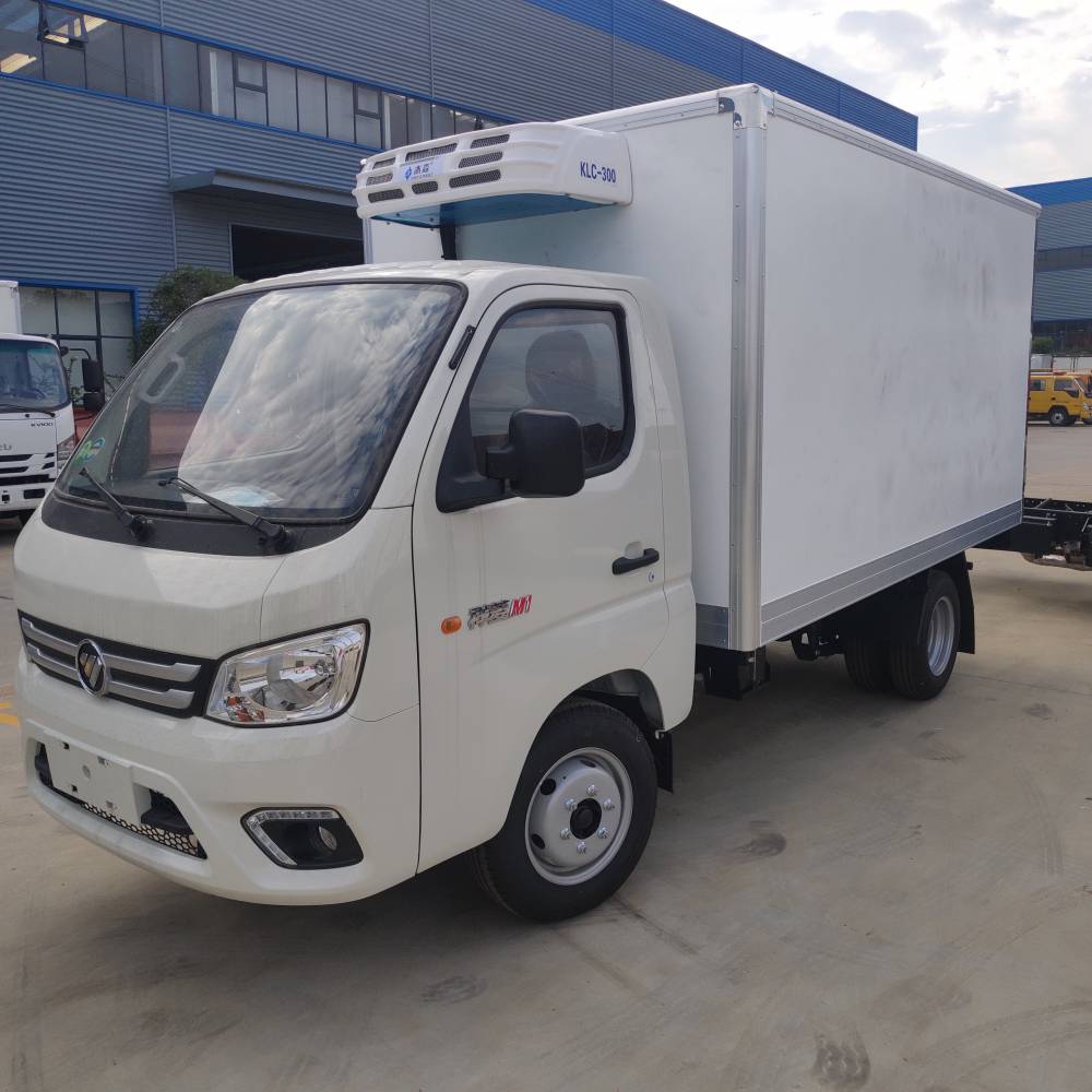 福田祥菱m1冷藏车蓝牌食品保鲜车3米1鲜奶冷链车图片