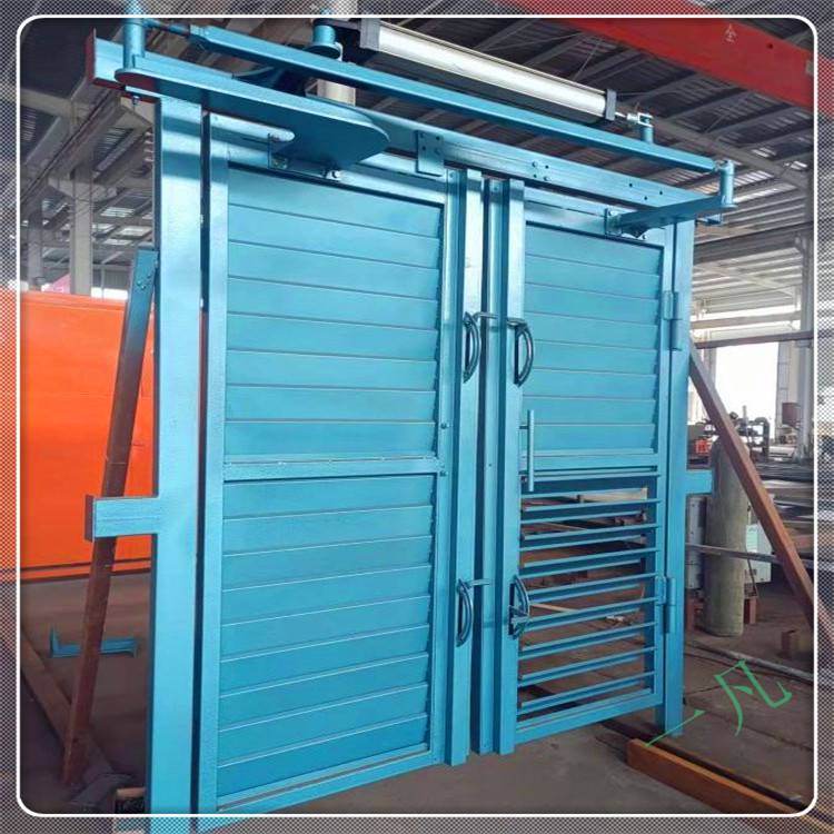 煤矿用调节无压风门百叶式推拉式插板式风窗区别