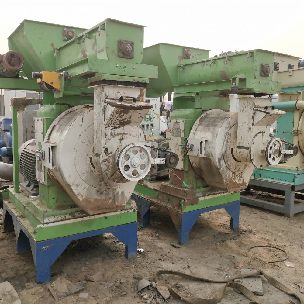 供应二手560生物质颗粒机二手秸秆颗粒机二手平模颗粒机