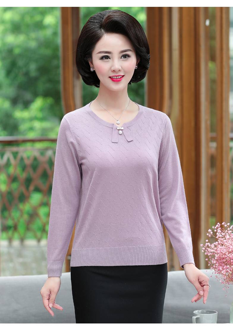 水貂绒毛衣女式针织衫流行热卖网红服装批发秋冬圆领男士针织衫