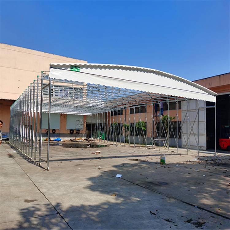 楼顶防雨棚可移动式大型雨棚种类全哈尔滨