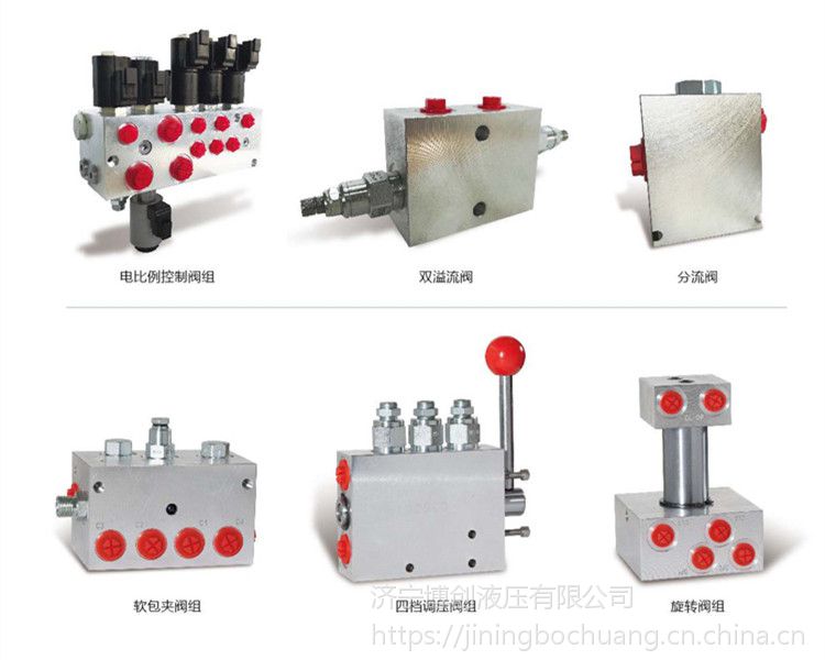 微型挖掘機先導油源控制閥組2噸挖掘機液壓閥挖機先導油路boc02鋁合金