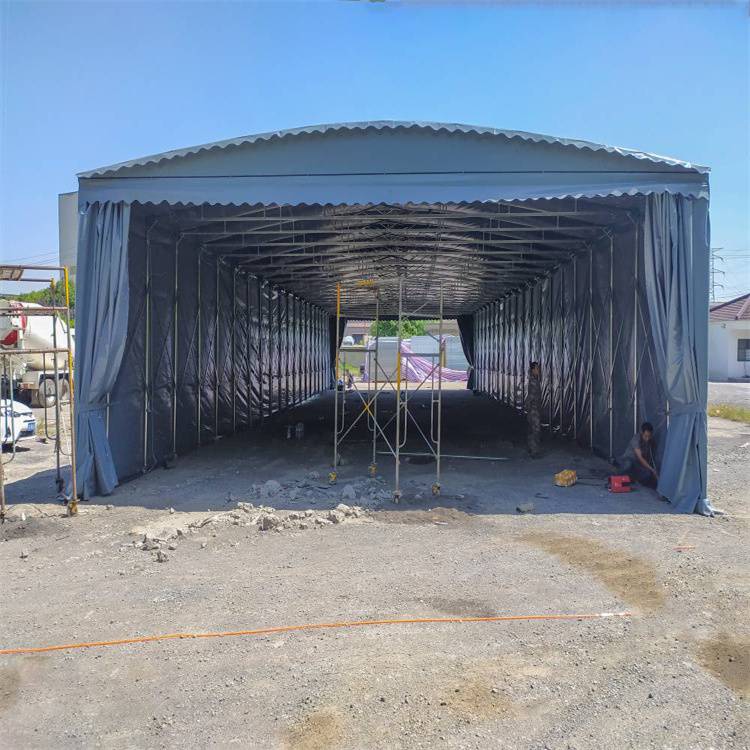 户外活动伸缩棚鑫建华重点加固处理狂风不倒