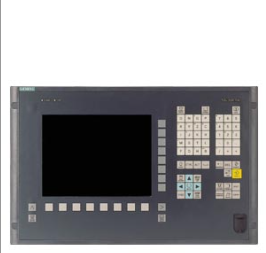 6FC5203-0AF00-0AA1 西门子前操作面板 OP 010 配有薄膜按键 电议