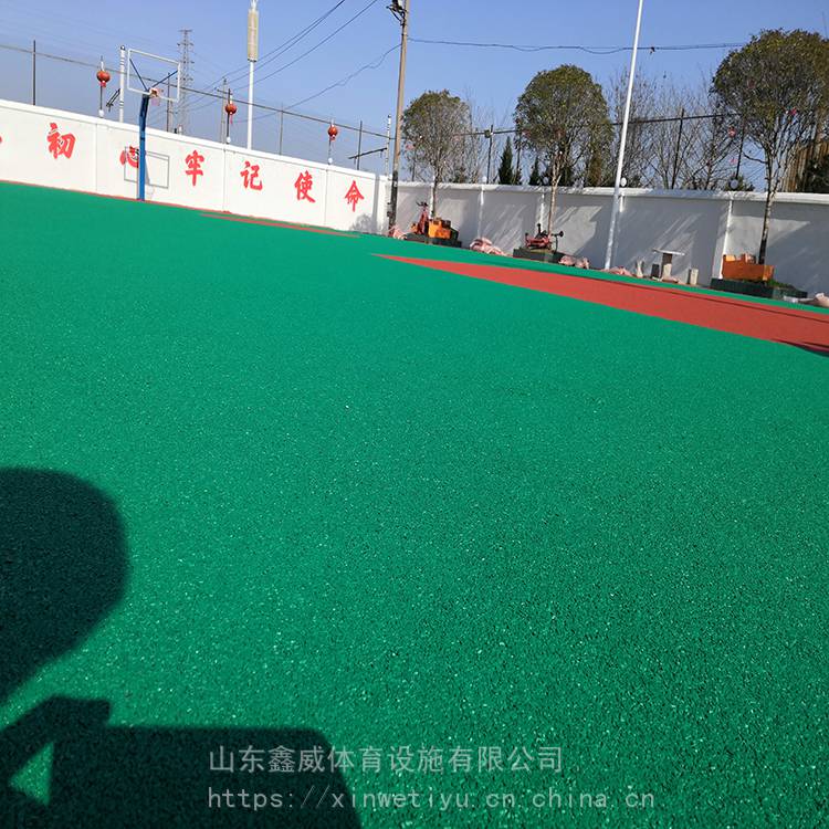 塑胶篮球场 山东塑胶篮球场 价格出售