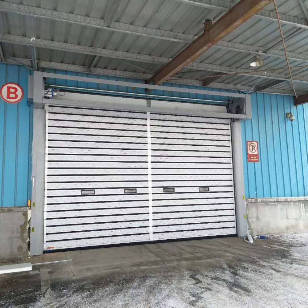 冷库快速门自动感应门硬质快速门