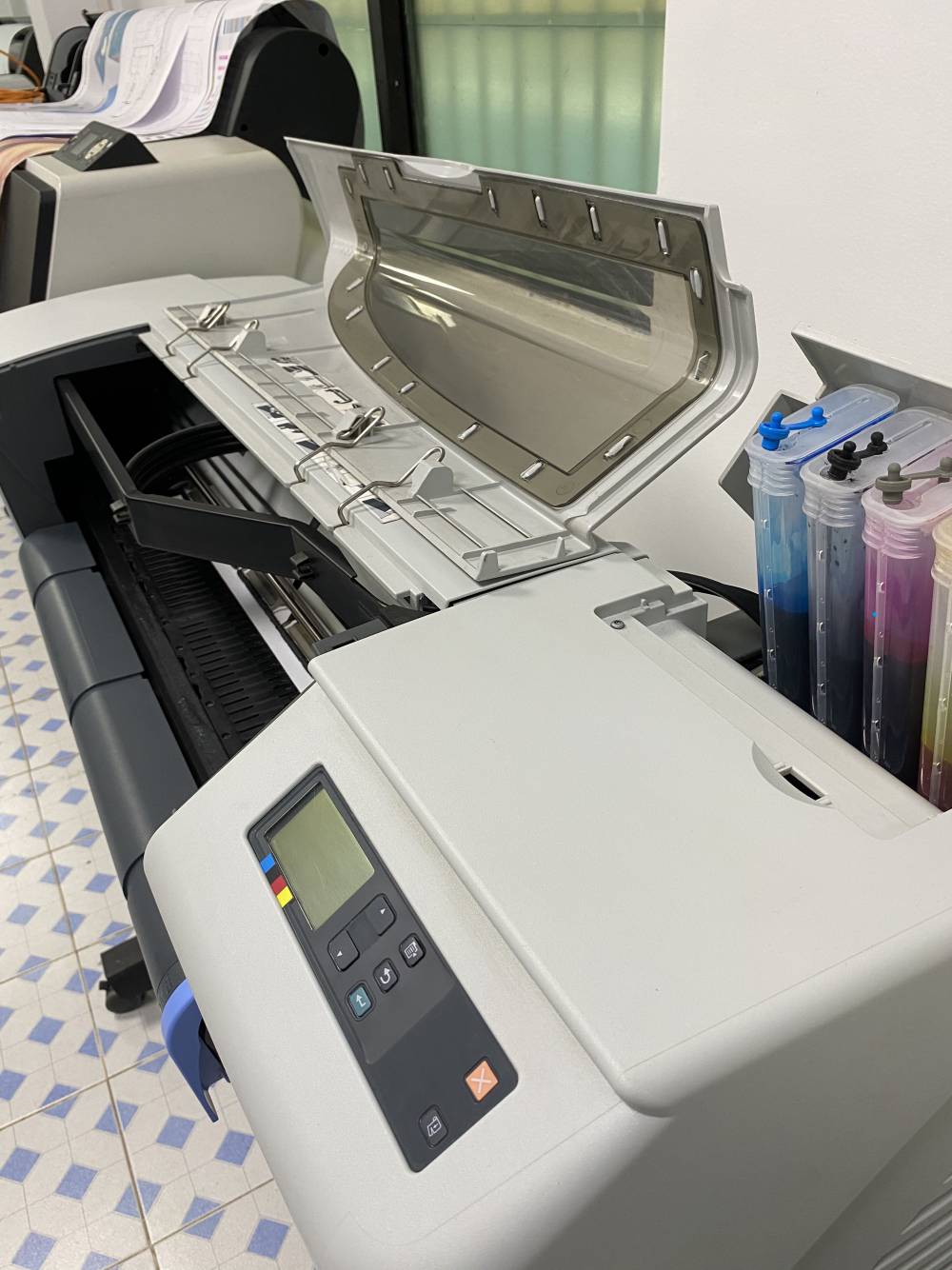 hp500cad打印机工程绘图仪写真机大图蓝图机喷绘机500元一月租赁