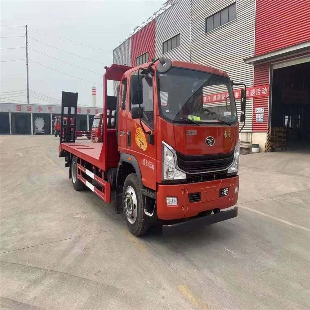 南阳重汽豪曼90挖机拖车4米8挖掘机拖板车现车多多