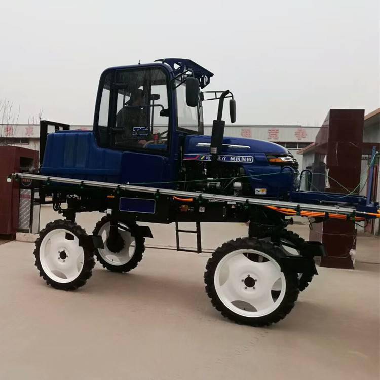 信誉保证水稻田打药机52马力水旱两用喷药器撒肥打药一体机