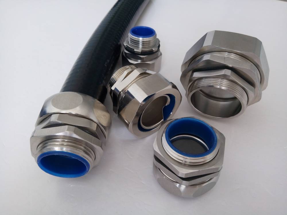 陕西西安福莱通Φ20m22不锈钢金属软管接头