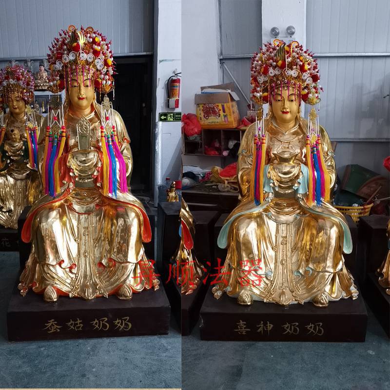 温州佛像厂家生产道教神像佛像后山奶奶学神奶奶后土娘娘