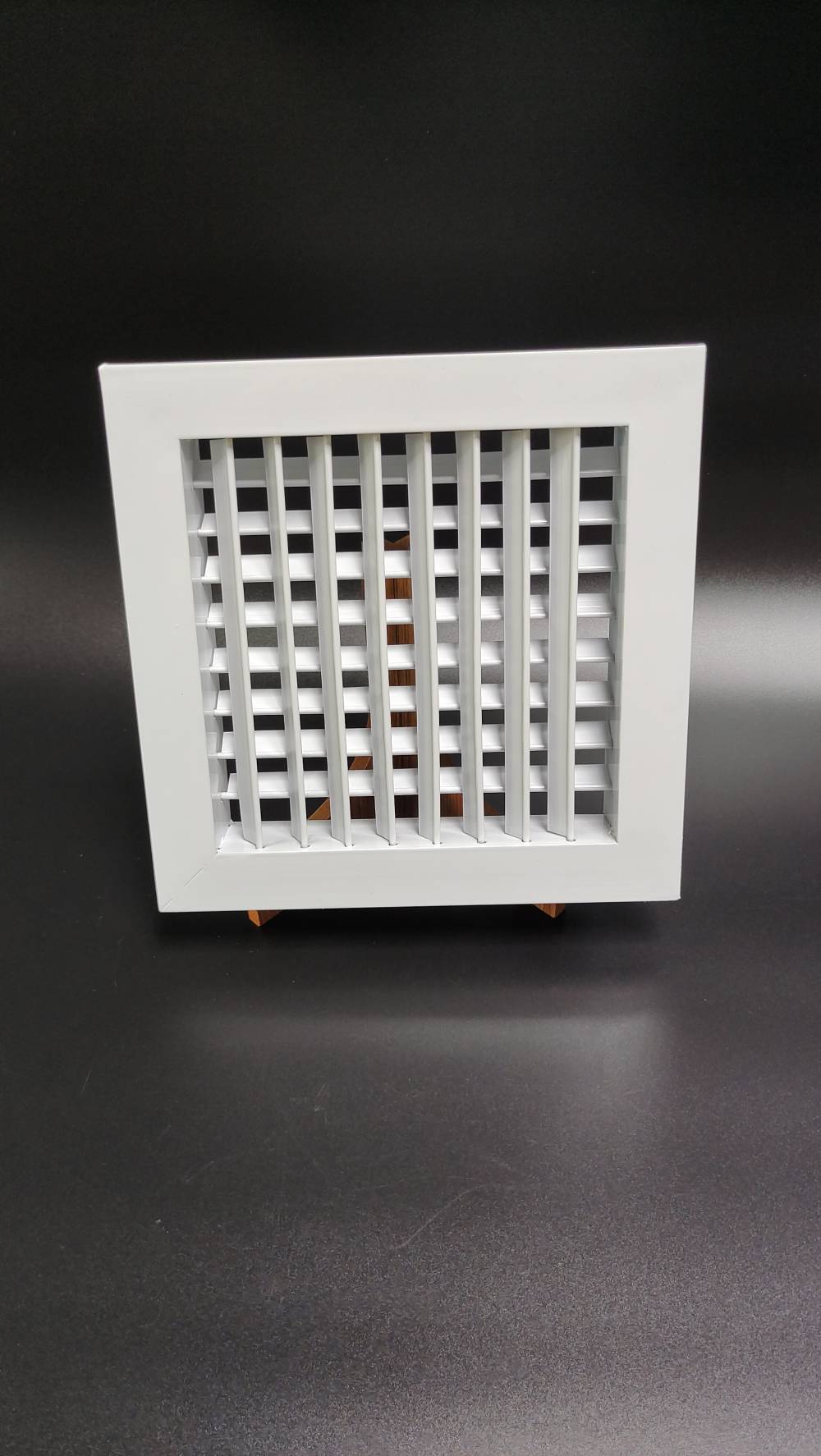 通风厂家供应消防排烟风口铝合金百叶风口双层百叶风口外形美观