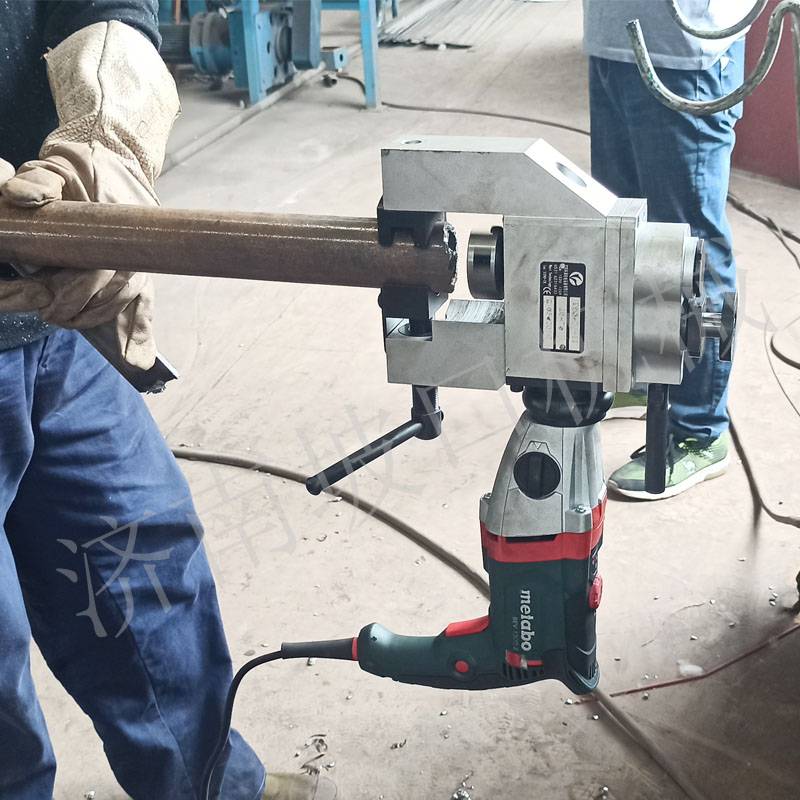 气动管子坡口机外卡式定位钢管倒角机