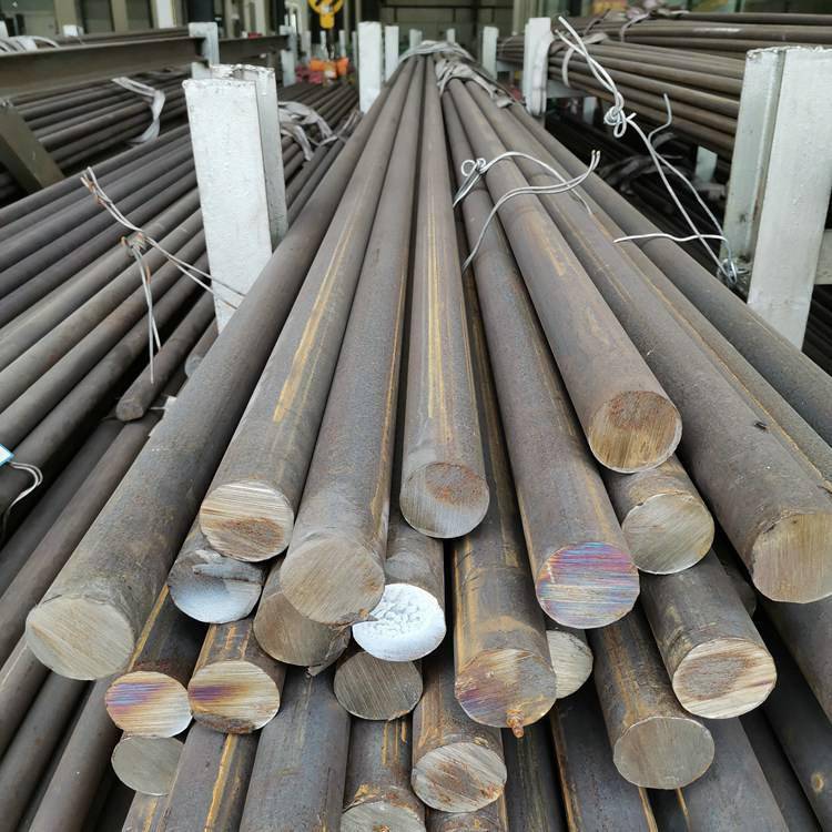 批发热轧圆钢q235圆钢建筑工程用镀锌圆钢45碳素金属圆棒图片