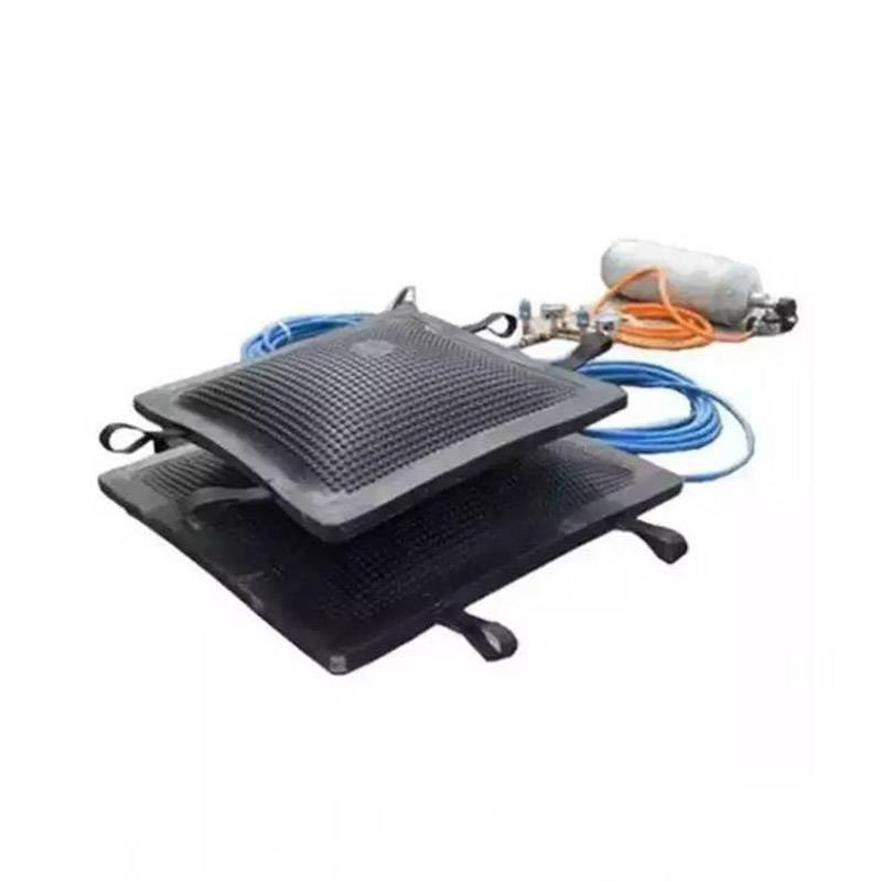 【应急救援气动橡胶垫高压8t10t起重气垫方形起重支撑救援工具起重