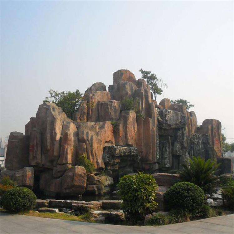 假山设计游乐园假山快速施工人工假山