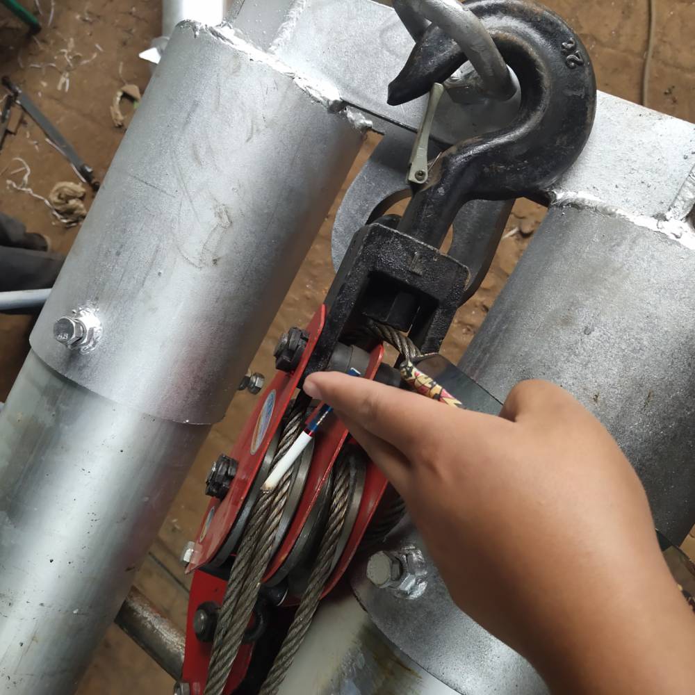 在哪里买立杆机立杆器铝合金三角架人字抱杆电力扒杆立杆机