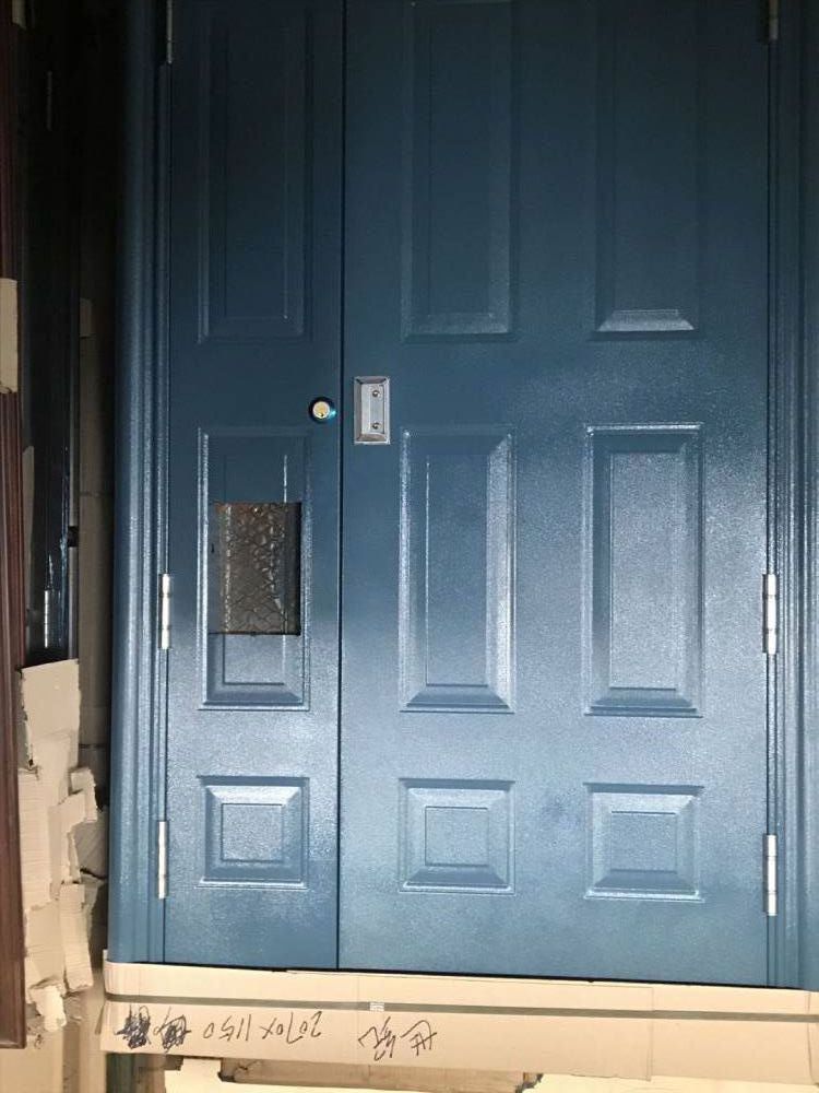 【营口单元门鞍山钢质单元防盗门本溪小区单元楼宇可视对讲防盗门新小