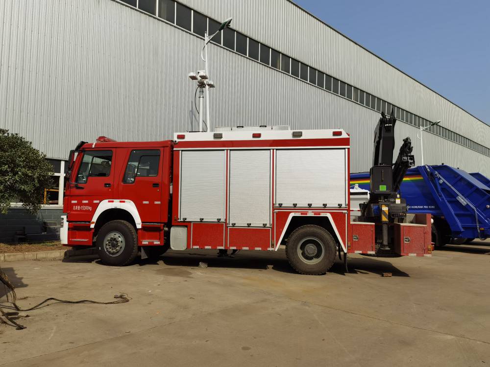 重汽豪沃howo抢险救援车城镇中型抢险救援车