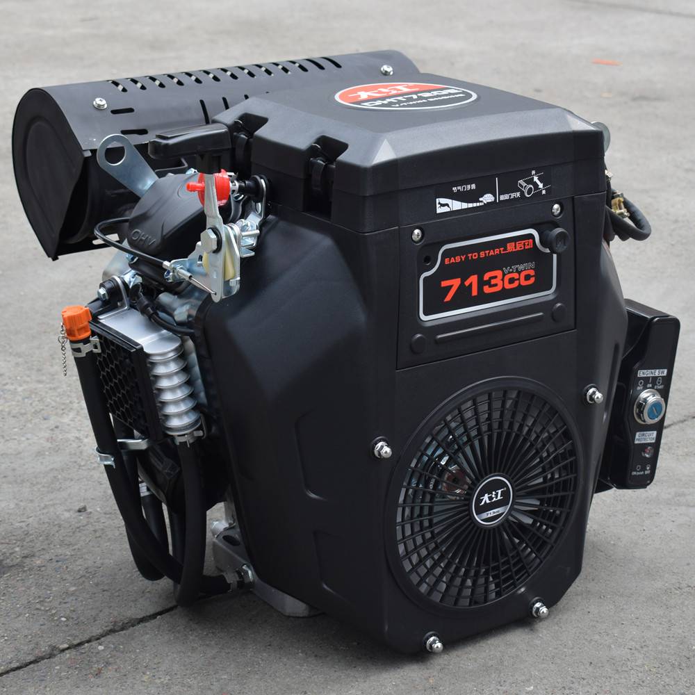 大江24马力双缸汽油机大江dht720e汽油机大江22马力双缸汽油机排量713