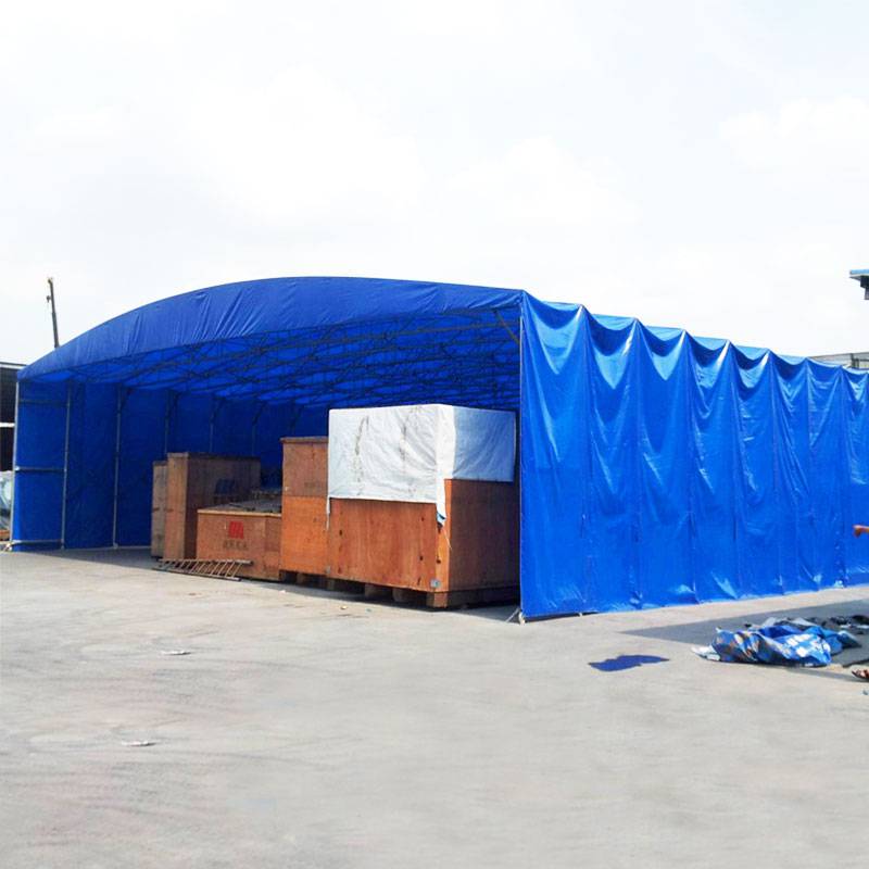 活动推拉棚帆布大型防雨蓬红河个旧设计安装过道折叠篷