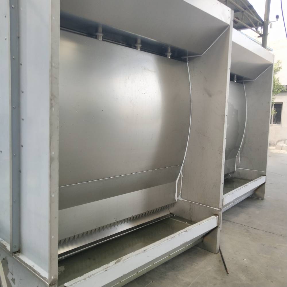宁夏喷漆车间漆雾处理镀锌板水旋柜升级版水旋柜