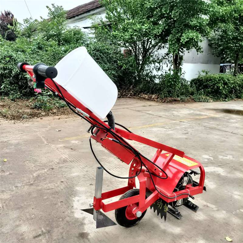 菜地玉米地除草机电动除草松土机手扶式旋耕机