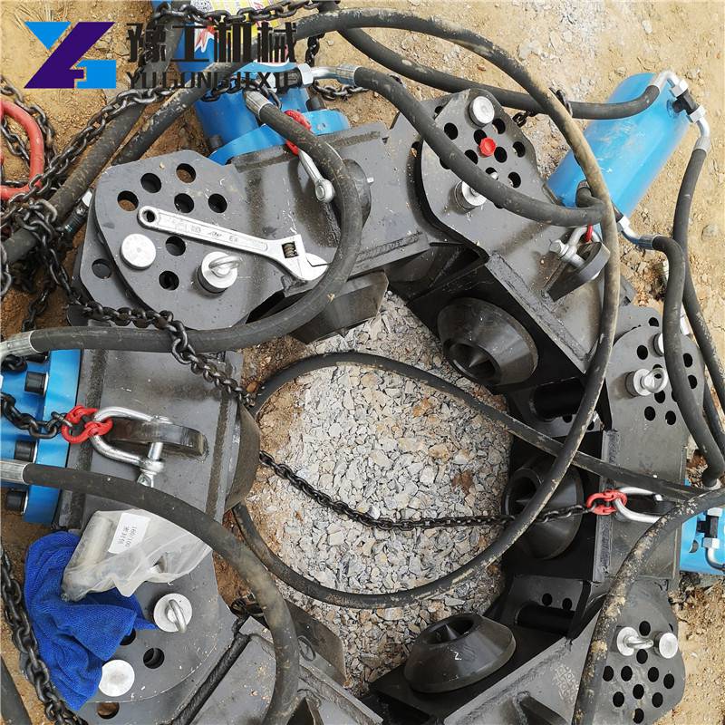 西藏山南地区水泥桩液压破桩机桩头机河南豫工 西藏山南地区水泥桩液压破桩机桩头机河南豫工