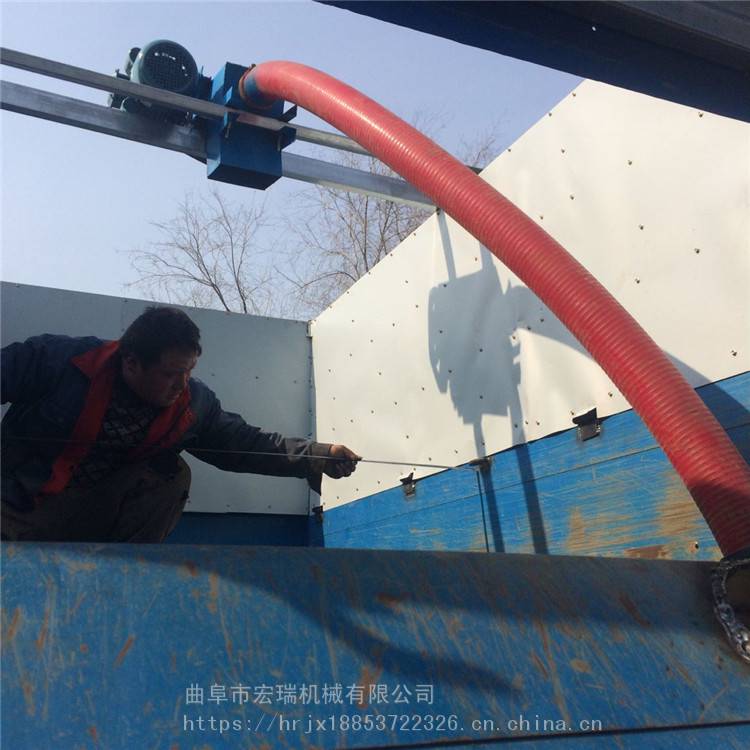 济南自动吸粮机 便携式上粮机价格 粮食输送机 
