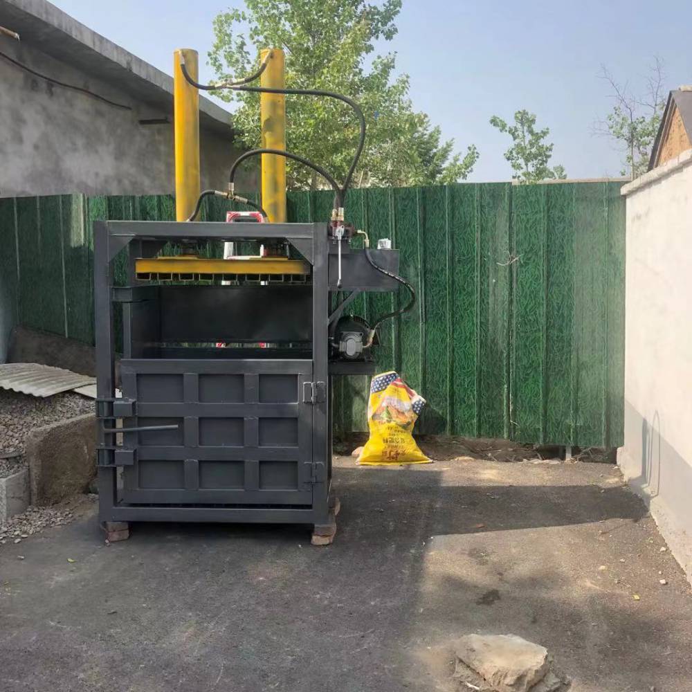 科圣机械废品站用压块机地毯破碎料打包机废纸打包机图片