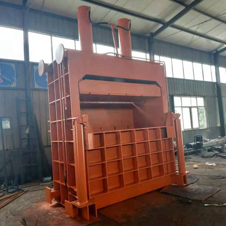 亿达出售120吨立式金属打包机塑料瓶压缩成型机易拉罐压块机