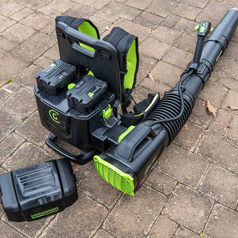 greenworks格力博blb486锂电吹风机82ba26背式吹雪机无刷大功率