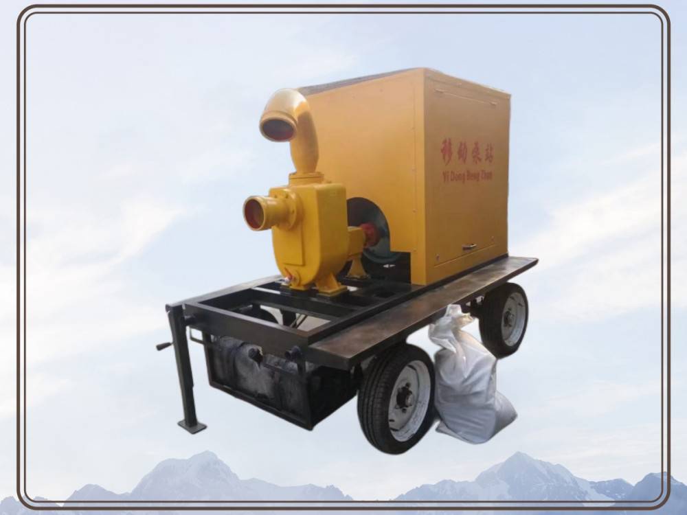 移动泵车-大型综合泵业公司-流量大-排涝专用
