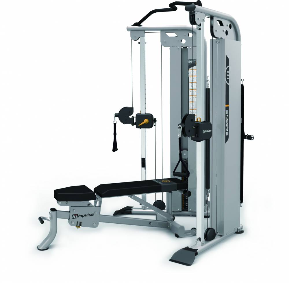 es9030可调式双滑轮多功能训练机