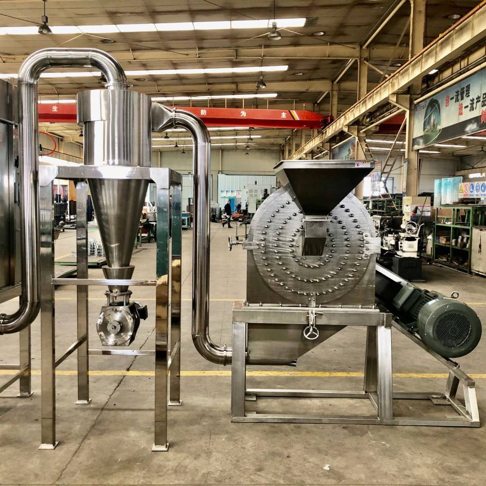 山东低温不锈钢花椒粉碎机小型香料粉碎机香料粉末机不锈钢食物粉碎机