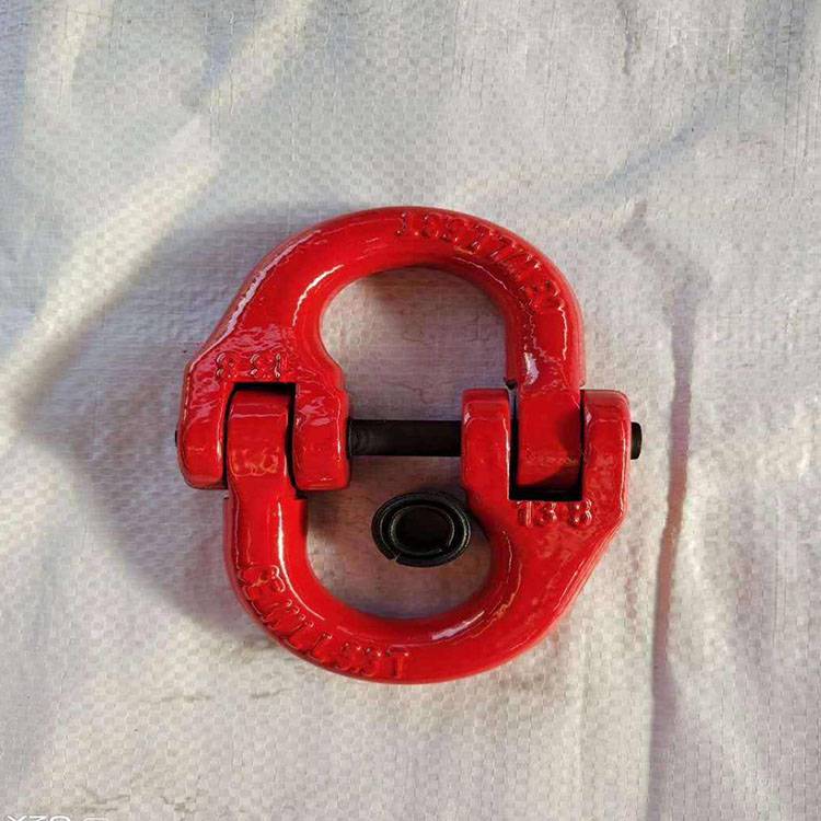 矿用起重吊环链条调节器10t双环扣蝴蝶扣合金钢连接扣