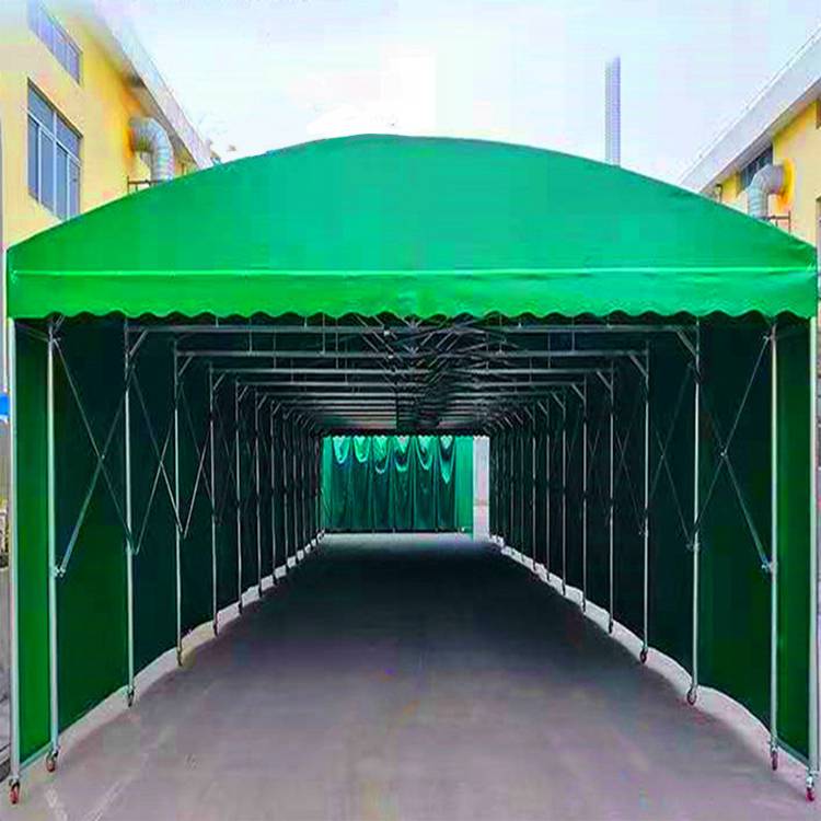齐齐哈尔昂昂溪定制推拉棚大型移动棚户外防雨仓库推拉篷