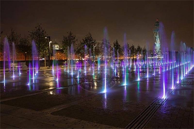 广东深圳园林水池喷泉方案设计施工图