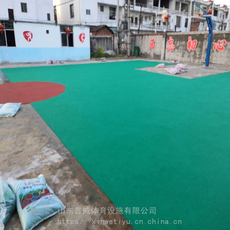 塑胶篮球场 篮球场地坪漆 厂家直供