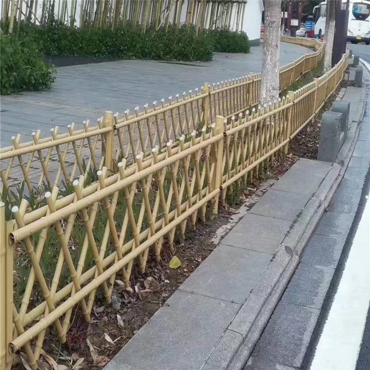 竹节仿竹护栏 可定制加工 篱笆护栏 万泰