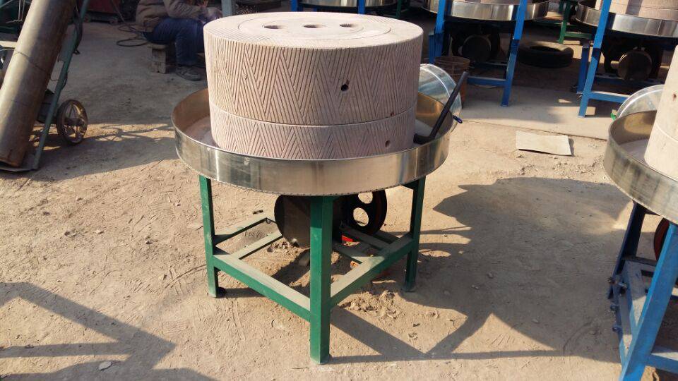 鸿乾直销电动石磨机玉米小麦面石磨豆腐豆浆电动石磨